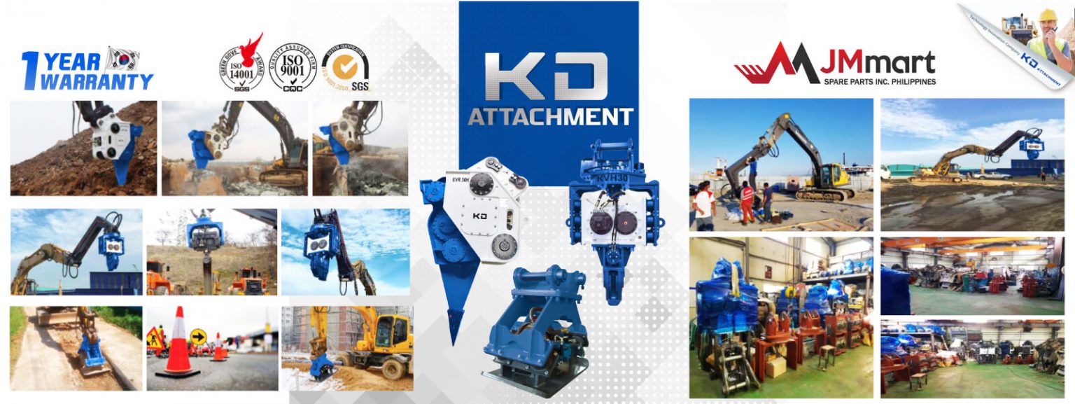 JMmart PARTS inc breaker, vibro hammer, Attachment